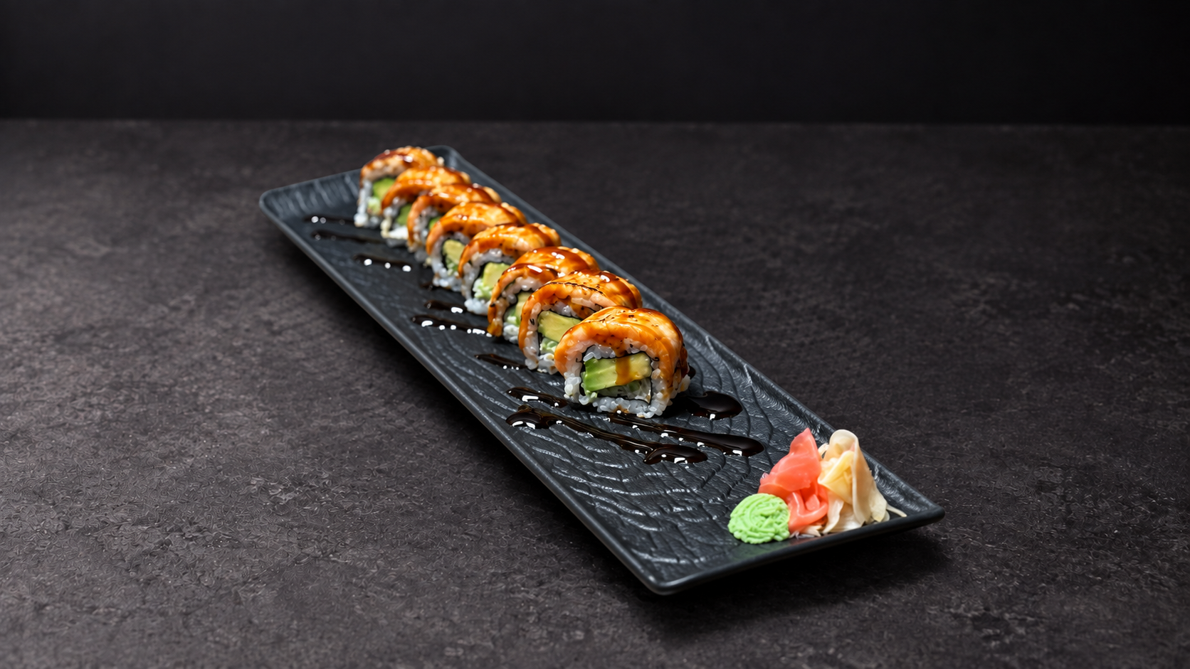 Salmon Aburi